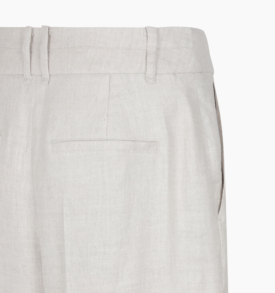 TROUSERS - sisley k high-waisted trousers - Beige | Sisley K image number 4